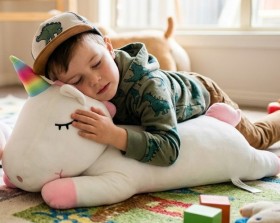 Wonder+Co.+Plush+Laying+Unicorn+70cm