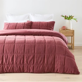 Chenille-Velvet-Quilt-Cover-Set-Double-Bed-Port on sale