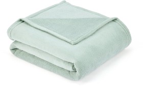 Soft+Fleece+Blanket+-+Queen%2FKing+Bed%2C+Sage