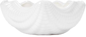 Clam+Ceramic+Decor+Candle