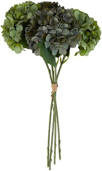 Artificial+Green+Hydrangea+Bunch