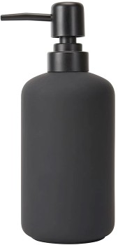 Soft+Touch+Black+Soap+Dispenser