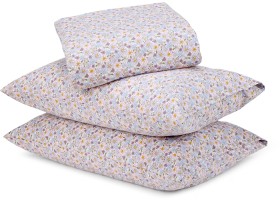 Floral+Cotton+Flannelette+Sheet+Set+-+King+Bed