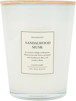 XL+Sandalwood+Musk+Soy+Wax+Blend+Scented+Candle