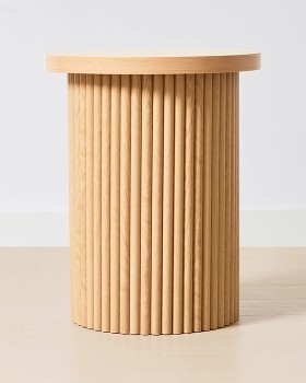 Ryan+Ribbed+Side+Table