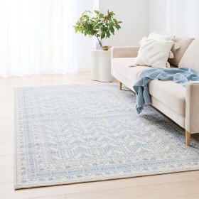 Emi+Wool+Blend+Rug+-+Blue%2C+Large+-+235cm+x+160cm