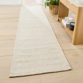 Mali+Boucle+Runner+-+Beige+-+300cm+x+80cm