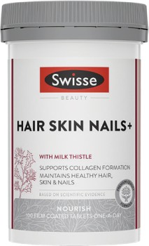 Swisse-Beauty-Hair-Skin-Nails-100-Tablets on sale