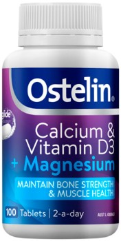 Ostelin+Calcium+%26amp%3B+Vitamin+D3+%2B+Magnesium+100+Tablets