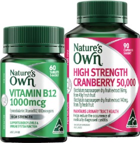 20-off-Natures-Own-Selected-Products on sale