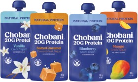 NEW+Chobani+20g+Protein+No+Added+Sugar+Greek+Yogurt+190g+Selected+Varieties