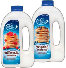 White-Wings-Pancake-Mix-325350g-Selected-Varieties on sale