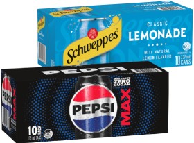 Pepsi-Solo-or-Schweppes-10x375mL-Selected-Varieties on sale