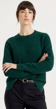 Basque-Alpaca-Blend-Knit-Forest on sale