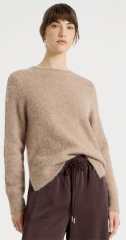 Basque-Alpaca-Blend-Knit-Chestnut on sale