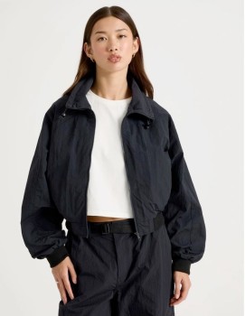 There-After-Hiker-Funnel-Neck-Windbreaker-Jacket-Black on sale