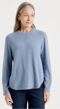 Regatta-Merino-Blend-Jumper-Denim-Blue on sale