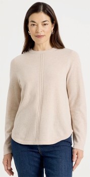 Regatta-Merino-Blend-Jumper-Oatmeal on sale