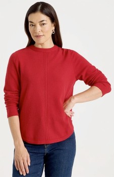 Regatta-Merino-Blend-Jumper-Crimson on sale