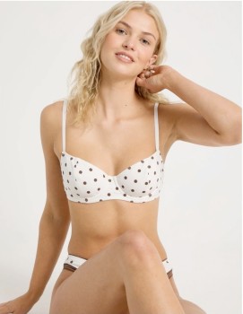 Lola-by-Chloe-Lola-Cotton-Rib-Balconette-Bra on sale
