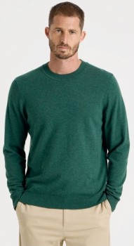 Basque-Merino-Crew-Neck-Knit on sale