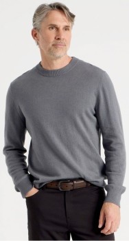 Regatta-Cotton-Cashmere-Blend-Knitwear-Grey on sale