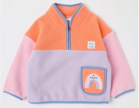 Jack-Milly-Essentials-Pedro-Microfleece-14-Zip-Sweat-Pink on sale
