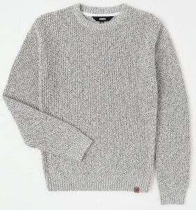 Bauhaus-Fisherman-Knit-Jumper-Ecru on sale