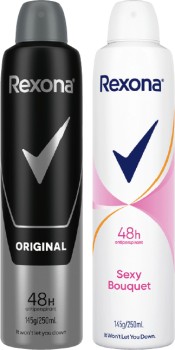 Rexona-Antiperspirant-Spray-250mL-Selected-Varieties on sale