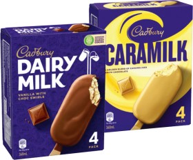 Cadbury+Ice+Cream+Sticks+4+Pack+Selected+Varieties