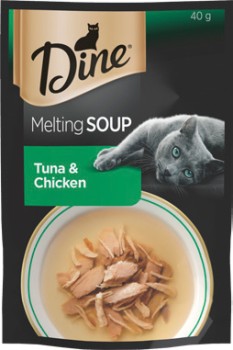 Dine+Melting+Soup+Cat+Food+40g+Selected+Varieties