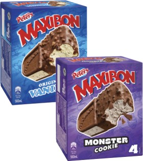Peters-Maxibon-4-Pack-560mL on sale