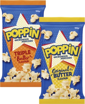 Poppin+Microwave+Popcorn+85g-100g