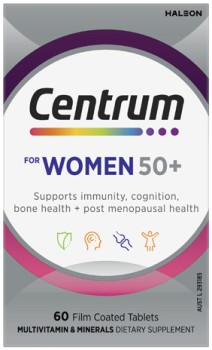 Centrum+For+Women+50%2B+Multivitamin+Tablets+60+Pack