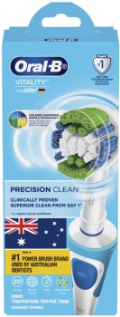 Oral+B+Vitality+Precision+Clean+Electric+Toothbrush+1+Pack