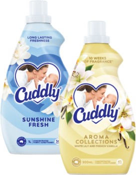 Cuddly+Concentrate+Fabric+Conditioner+900mL-1+Litre