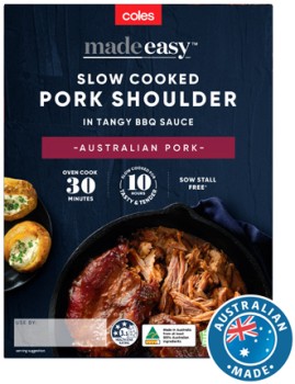 Coles+Made+Easy+Slow+Cooked+Pork+Shoulder+in+BBQ+Sauce+480g