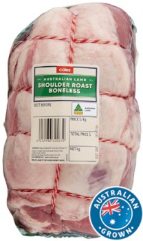 Coles-Australian-Lamb-Shoulder-Roast-Boneless on sale