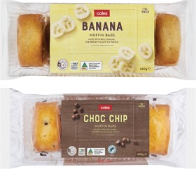 Coles-Muffin-Bars-10-Pack-420g on sale