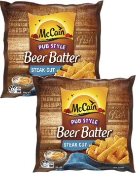 McCain+Beer+Battered+Chips+750g