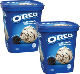Oreo+Frozen+Dessert+Tub+1.2+Litre