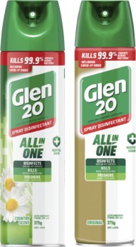 Glen-20-Disinfectant-Spray-375g on sale
