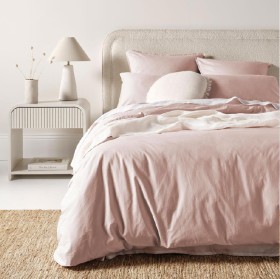 Aura+Home+Evie+Stonewash+Cotton+Quilt+Cover
