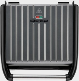 George-Foreman-Entertaining-Steel-Grill-Dark-Grey on sale