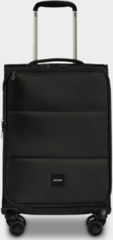 Antler-Soft-Stripe-20-B1-Expandable-Suitcase-55cm-Black on sale