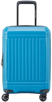 Delsey-Lutece-SE-55cm-Trolley-Suitcase-Blue on sale