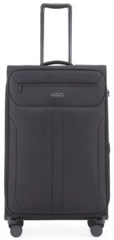 Monsac-Coast-Softside-78cm-Suitcase-Black on sale
