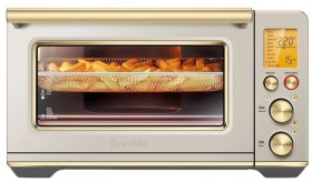 Breviile-The-Smart-Oven-Airfryer-Almond-Nougat-Brass on sale