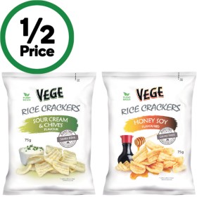 Vege+Chips+Rice+Crackers+75g+%26ndash%3B+From+the+Health+Food+Aisle