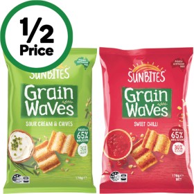 Sunbites-Grain-Waves-170g on sale